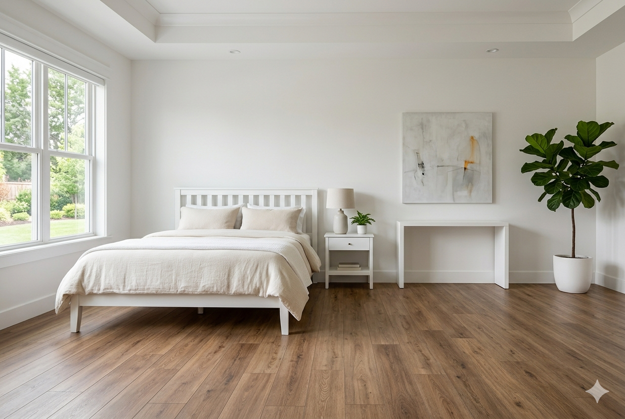 Laminate bedroom